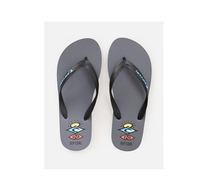 RIP CURL Icons Žabky s otevřenou špičkou šedé