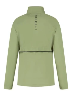 Rogelli kurtka do biegania ESSENTIAL zielona S