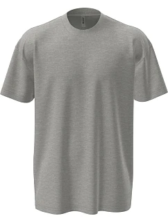 Next Level Apparel N 7200 Unisex oversize tričko z těžké bavlny 08.7200 heather grey