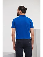 Pánské elastické piqué polo 10. bright royal model 22473922 - Russell Athletic Pánské elastické piqué polo 10. bright royal model 22473922 - Russell Athletic
