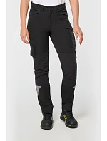 746 Unisex strečové pracovní kalhoty dark grey model 22448818 - WK