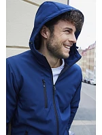 Padded Hooded Softshell Men Pánská zateplená softshellová bunda s kapucí model 22454943 dark navy - Clique Padded Hooded Softshell Men Pánská zateplená softshellová bunda s kapucí model 22454943 dark navy - Clique