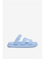 Dámské Gumové Pantofle S Páskem Modré Tavirae Dámské Gumové Pantofle S Páskem Modré Tavirae