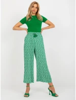 Kalhoty D73770R62237A zelená