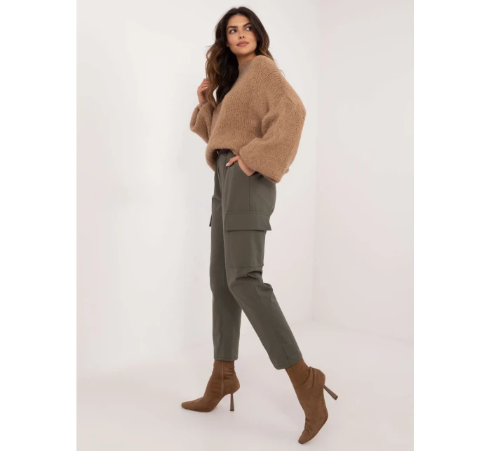 TW SP BI 6 model 20567203 khaki kalhoty - FPrice TW SP BI 6 model 20567203 khaki kalhoty - FPrice