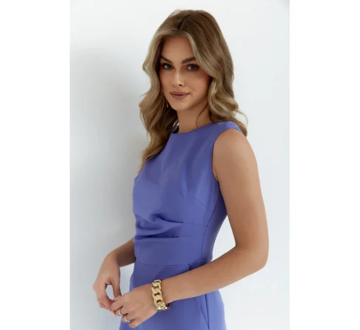 model 20589656 Kombinéza se širokými nohavicemi světle fialová - STYLOVE model 20589656 Kombinéza se širokými nohavicemi světle fialová - STYLOVE