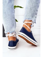 Dámské Klasické Tenisky Tmavě Modré Ecoma Dámské Klasické Tenisky Tmavě Modré Ecoma