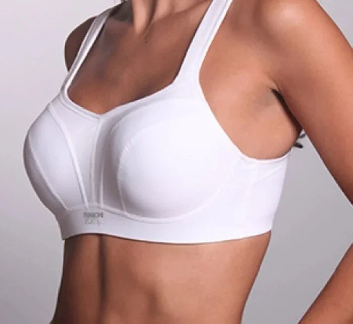 Dámská sportovní podprsenka model 19465773 Bílá - Panache