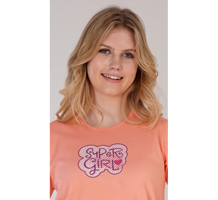 Dámská noční košile s krátkým rukávem Super model 18625831 - Vienetta