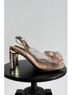 Sandály na podpatku  model 225149 Step in style