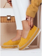 Dámské žluté espadrilky LANSI FashionStreet ZY0056 Dámské žluté espadrilky LANSI FashionStreet ZY0056