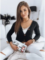 RIGLA dámský svetr černý FashionStreet MY1633