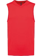 K Pánská svetrová vesta s výstřihem do V 20.K red model 22422566 - Kariban K Pánská svetrová vesta s výstřihem do V 20.K red model 22422566 - Kariban