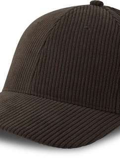 6 panelová manšestrová kšiltovka brown model 22478943 - Atlantis Headwear