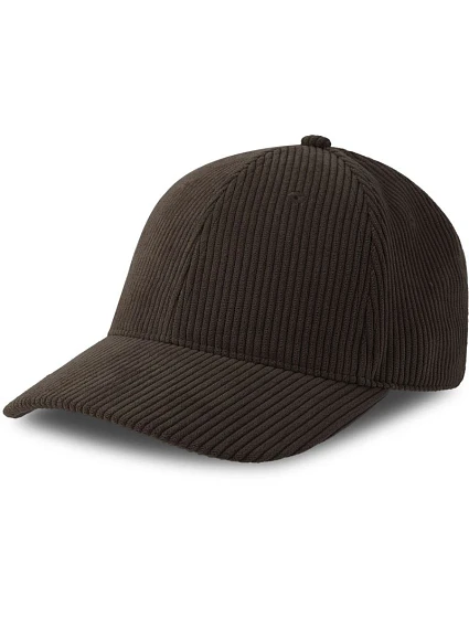 Atlantis Headwear Cordy-S 6 panelová manšestrová kšiltovka 33.0226 brown Atlantis Headwear Cordy-S 6 panelová manšestrová kšiltovka 33.0226 brown