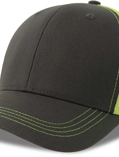 6 panelová Trucker kšiltovka dark fluo model 22411230 - Atlantis Headwear