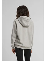BY 289 Dámská oversize mikina s kapucí "Fluffy" model 22451590 heather grey - Build your Brand BY 289 Dámská oversize mikina s kapucí "Fluffy" model 22451590 heather grey - Build your Brand