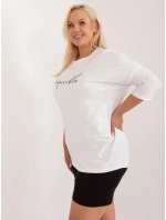 Bluzka RV BZ model 20188629 ecru - FPrice Bluzka RV BZ model 20188629 ecru - FPrice