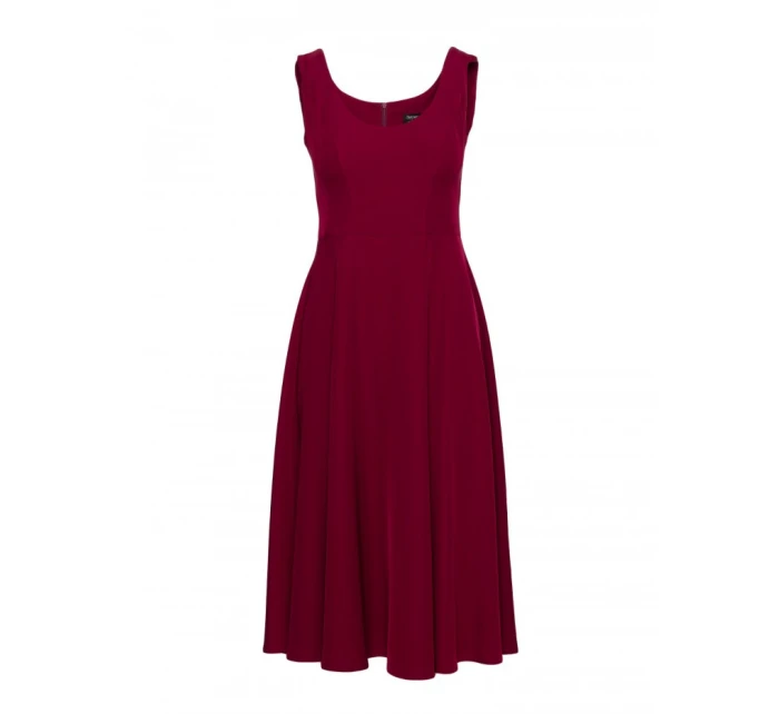 Šaty Fit &  bordó model 21470686 - STYLOVE