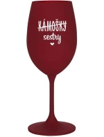 KÁMOŠKY - SESTRY - bordo sklenice na víno 350 ml KÁMOŠKY - SESTRY - bordo sklenice na víno 350 ml
