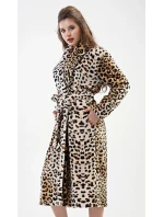 Dámský župan dlouhý se šálovým límcem Laura Dámský župan dlouhý se šálovým límcem Laura