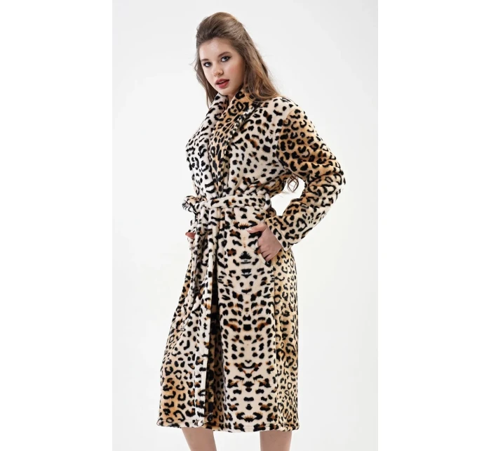 Dámský župan dlouhý se šálovým límcem Laura Dámský župan dlouhý se šálovým límcem Laura