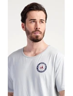 Pánská noční košile s krátkým rukávem Sea