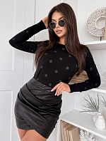 ATHENA dámský svetr černý FashionStreet MY2054