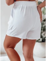 Dámské látkové šortky SUMMER TRIP white FashionStreet SY0438