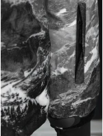 Pánská zimní lyžařská bunda černá model 21995657 - Dstreet Pánská zimní lyžařská bunda černá model 21995657 - Dstreet