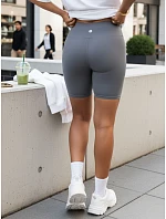 Dámské cyklistické šortky s vysokým pasem modré FashionStreet SY0576 Dámské cyklistické šortky s vysokým pasem modré FashionStreet SY0576
