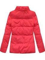 ZIMOWA KRÓTKA PIKOWANA KURTKA DAMSKA CZERWONA model 21242154 - Libland