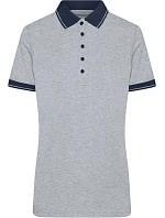 JN 705 Dámské žerzejové polo grey model 22488384 - Daiber JN 705 Dámské žerzejové polo grey model 22488384 - Daiber