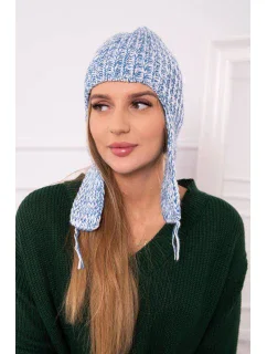 Dámská klapka na uši Jana model 18751001 modrá - K-Fashion
