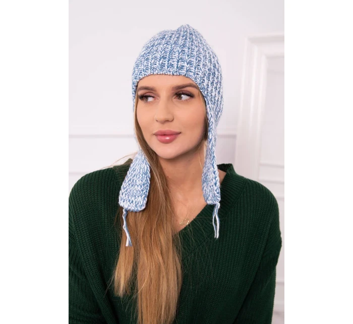 Dámská klapka na uši Jana model 18751001 modrá - K-Fashion Dámská klapka na uši Jana model 18751001 modrá - K-Fashion