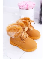 Dětské Kotníkové Boty Zateplené Camel model 21507859 - Boto