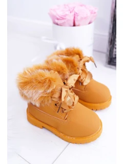 Dětské Kotníkové Boty Zateplené Camel model 21507859 - Boto