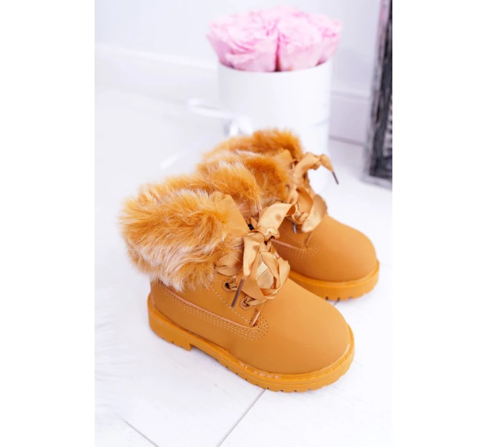 Dětské Kotníkové Boty Zateplené Camel model 21507859 - Boto