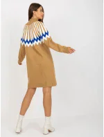 Dámské šaty LC SK 0098 okrové