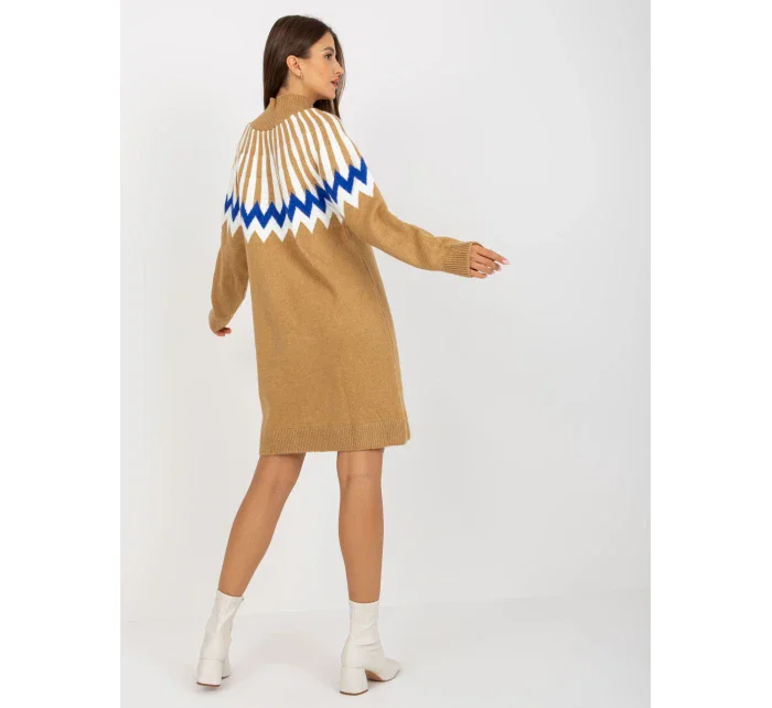 Dámské šaty LC SK 0098 okrové