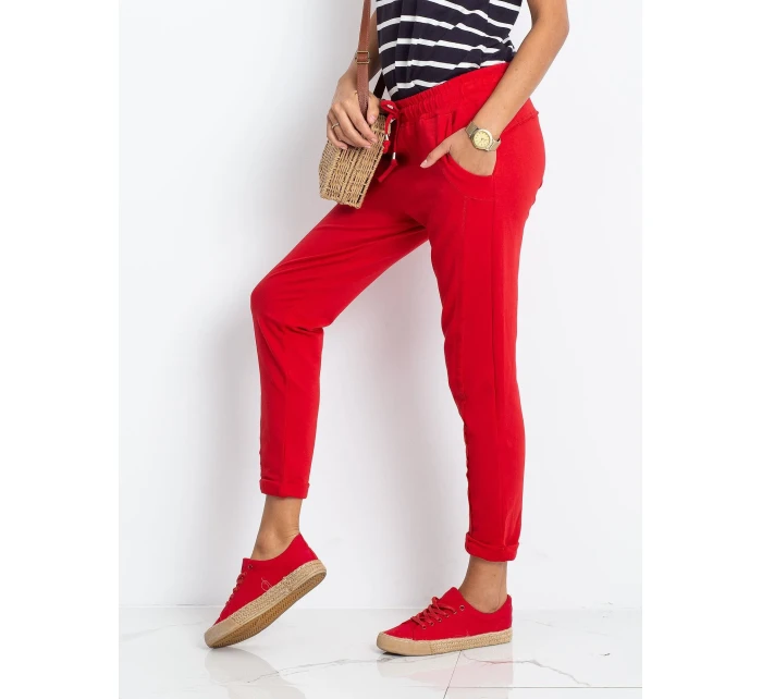 Tepláky RV DR 3589.08X červená