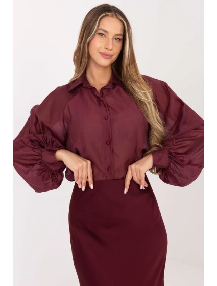 Košile s dlouhým rukávem model 222087 Factory Price Košile s dlouhým rukávem model 222087 Factory Price