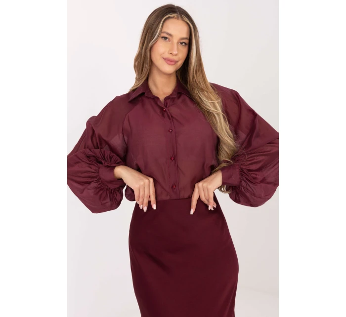 Košile s dlouhým rukávem model 222087 Factory Price Košile s dlouhým rukávem model 222087 Factory Price