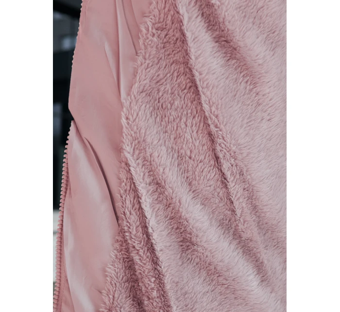 Dámská prošívaná zimní bunda SPARKLE pink FashionStreet TY5526