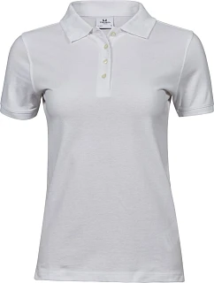 Tee Jays TJ 1401 Dámské piqué polo z těžké bavlny 18.1401 white