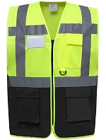 HVW 801 HiVis multifunkční vesta model 22502385 hi vis yellow/black - Yoko HVW 801 HiVis multifunkční vesta model 22502385 hi vis yellow/black - Yoko
