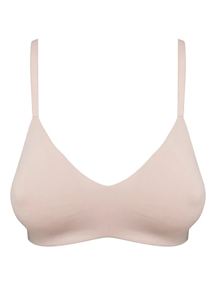 Dámská nevyztužená podprsenka Unlined Triangle QF4777E - Calvin Klein