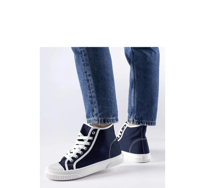 Tenisky 2672 model 207595 modré - Solea