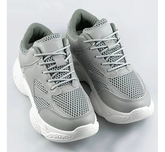 Šedé dámské sportovní boty (170) Šedé dámské sportovní boty (170)