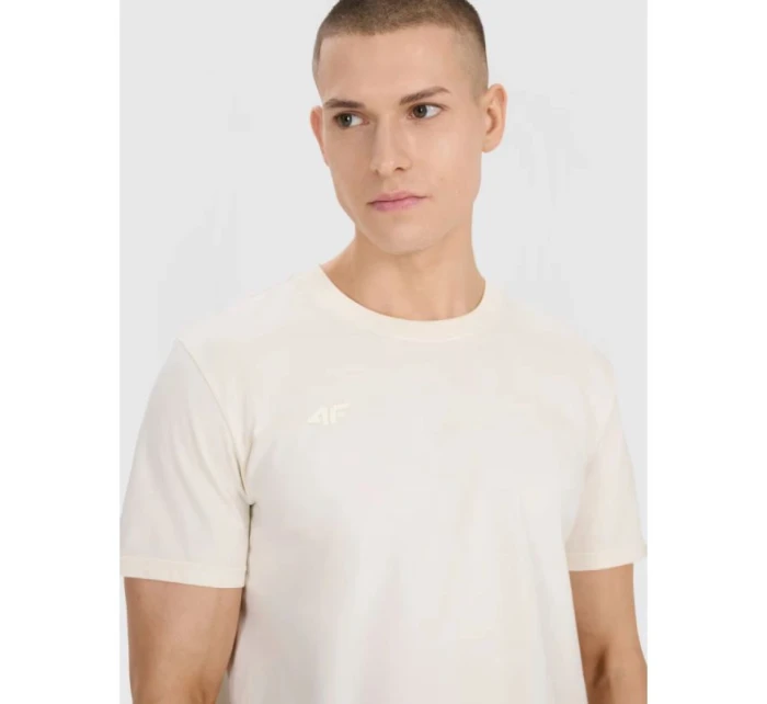 Pánské tričko s potiskem 4F 4FRSS25TTSHM2687-11S Pánské tričko s potiskem 4F 4FRSS25TTSHM2687-11S